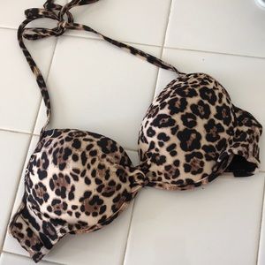Cheetah Bikini Swim Top ❤️